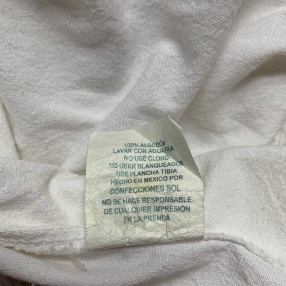 Confecciones Sol Costa Maya VTG Mexico lightweight jacket Sweatshirt Cottn Aztec - Picture 16 of 16